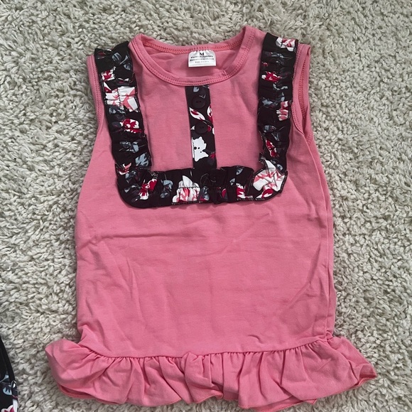 GIRLS 2 PIECE BOUTIQUE SHORT SET NIP SIZE M - Picture 4 of 14